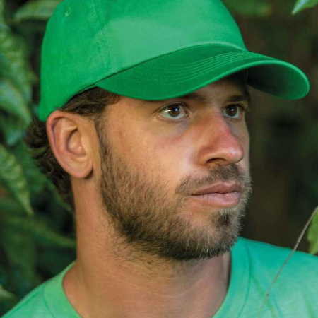 RC084 Boston 5 Panel Printers Cap image 1