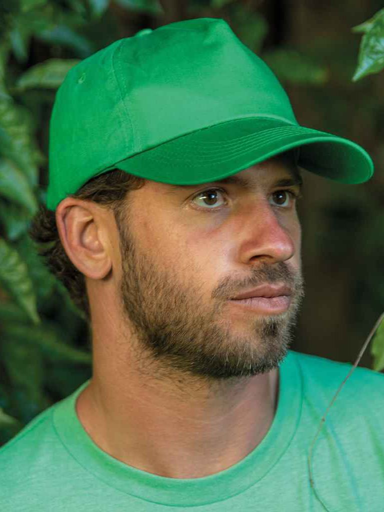 RC084 Boston 5 Panel Printers Cap image 1