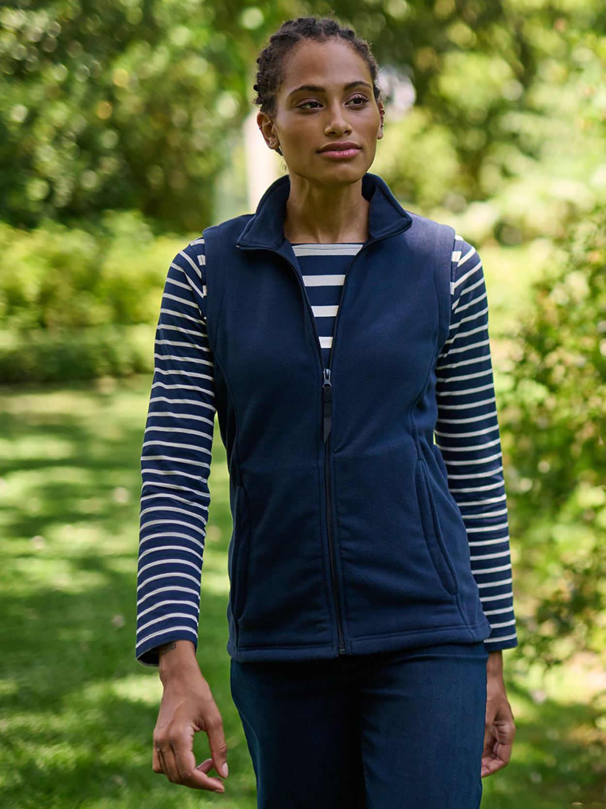 RG186 Women's Microfleece Bodywarmer image 2