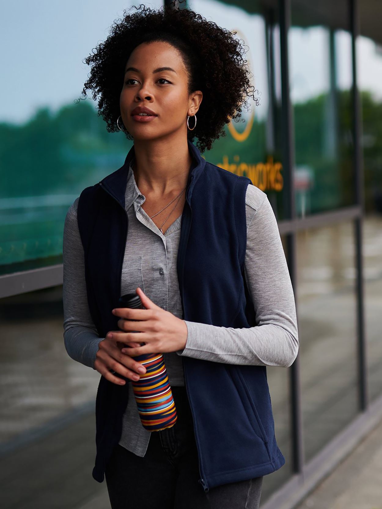 RG186 Women's Microfleece Bodywarmer image 1