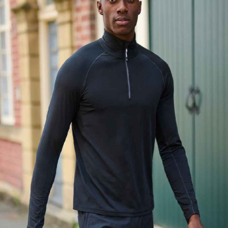 RG441 (TRS240) RG693 Stretch Half Zip Midlayer Top image 1