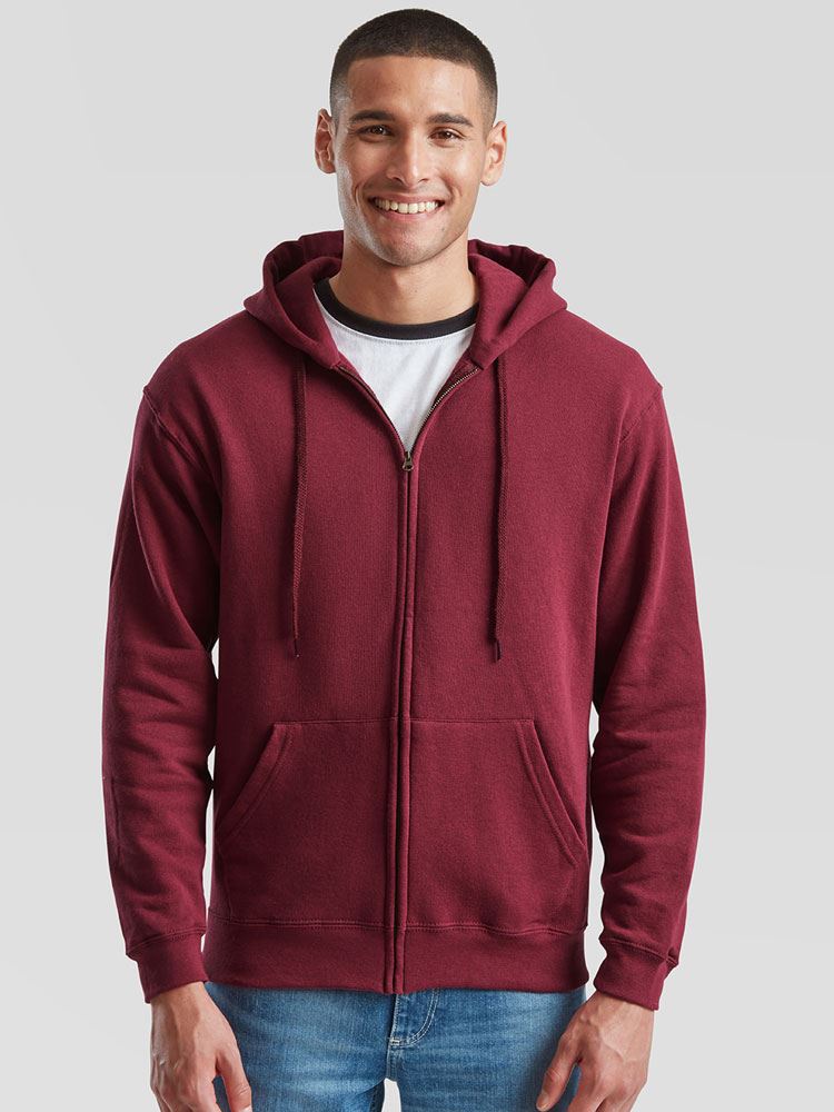 SS16M 62062 Classic Zip Through Hooded Sweat image 3