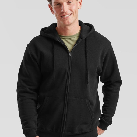 SS16M 62062 Classic Zip Through Hooded Sweat image 1