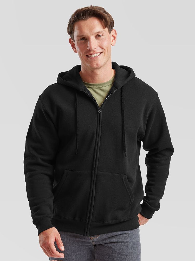 SS16M 62062 Classic Zip Through Hooded Sweat image 1