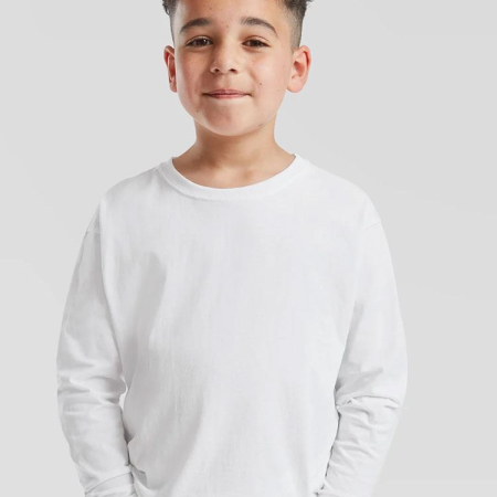 SS19B Kids Long Sleeve Valueweight T image 1