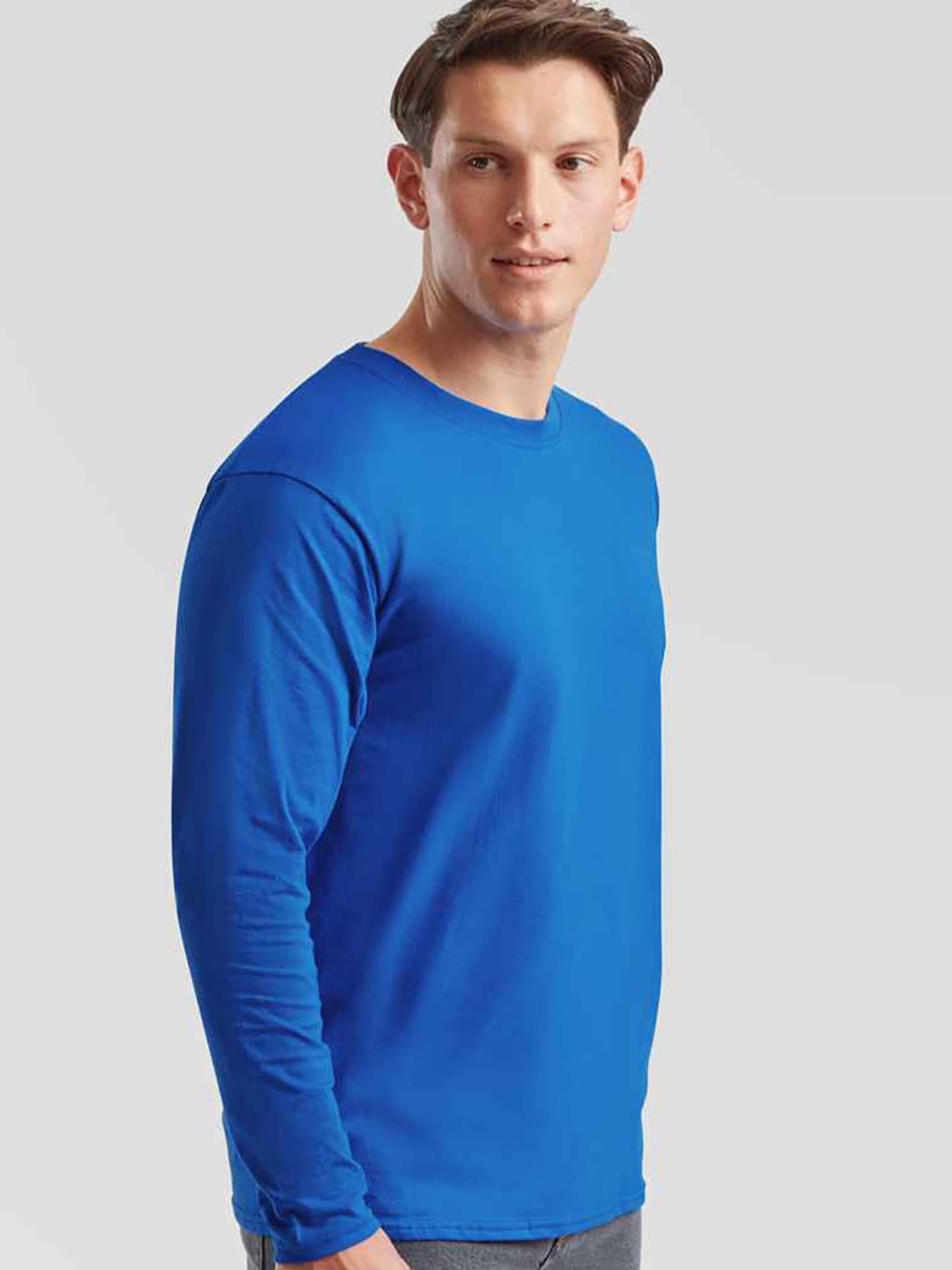 SS19M 61038 SS032 Valueweight Long Sleeve T-Shirt image 2