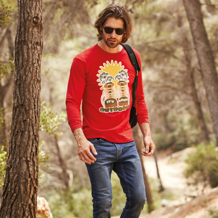 SS19M 61038 SS032 Valueweight Long Sleeve T-Shirt image 1