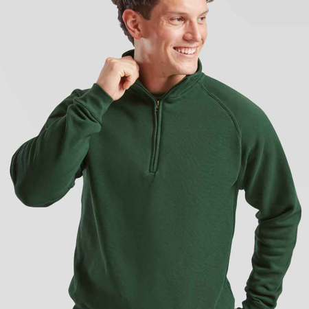 SS29M 62114 Classic Zip Neck Sweat image 1