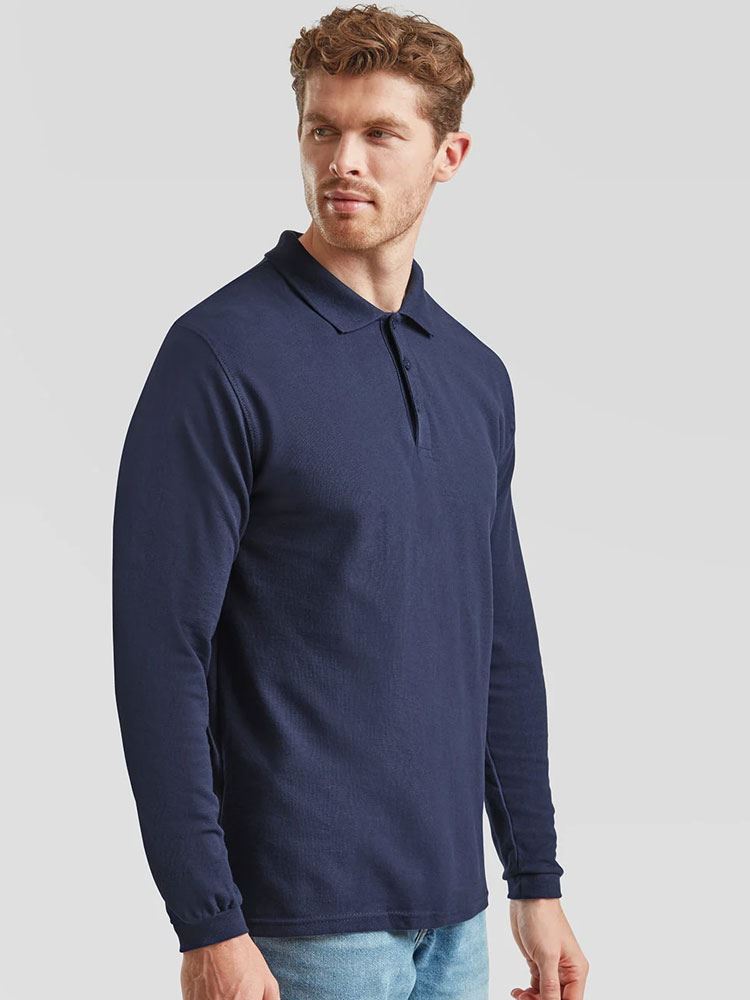 SS37M 63310 Premium Long Sleeve Polo image 2