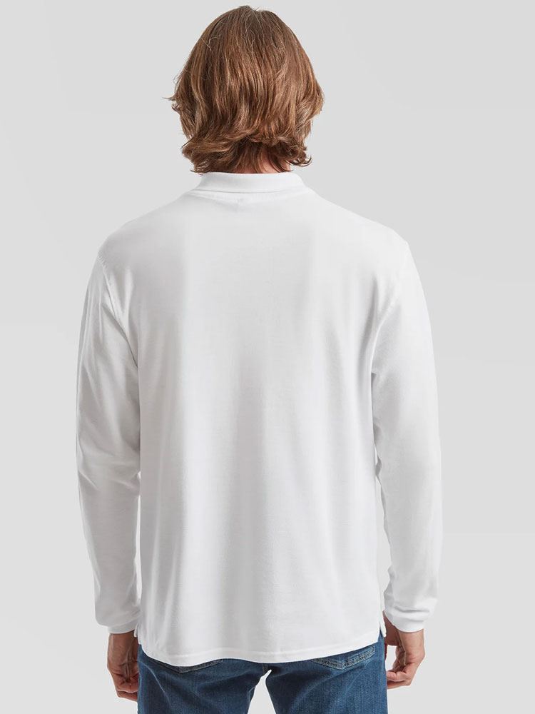 SS37M 63310 Premium Long Sleeve Polo image 3