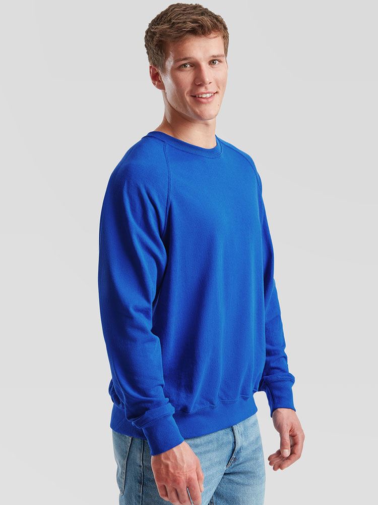 SS63M 62138 SS63 SS120 Lightweight Raglan Sweatshirt image 2