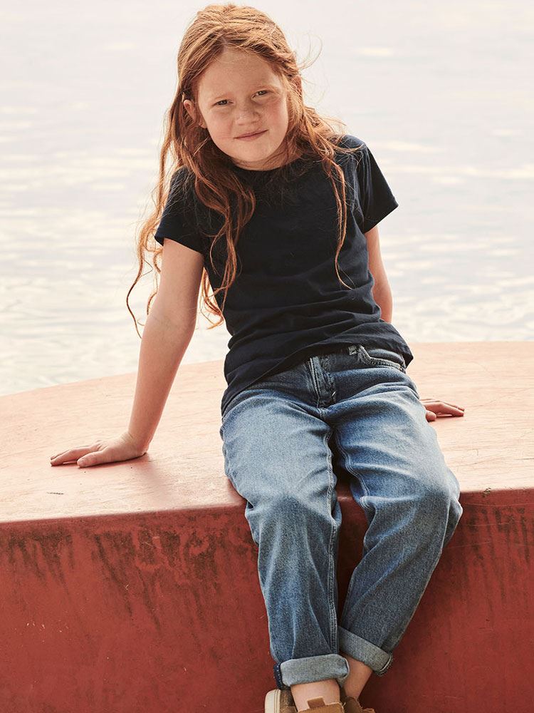 SS79B SS005 Girls Valueweight T image 2