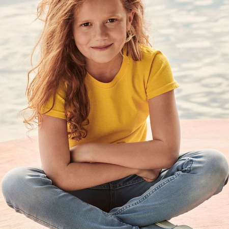 SS79B SS005 Girls Valueweight T image 1