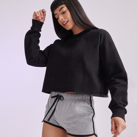 ST515 / SK515 Ladies Cropped Slounge Sweat image 1