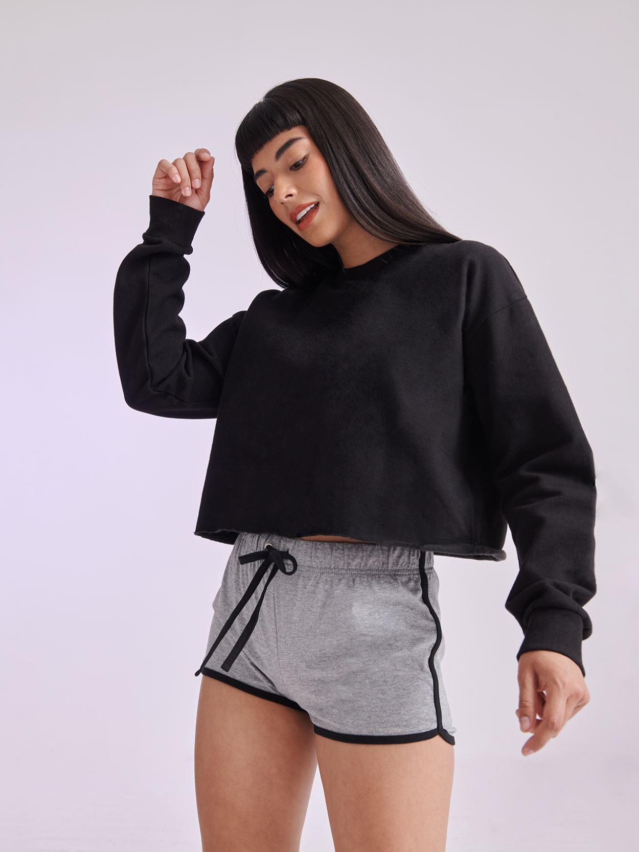 ST515 / SK515 Ladies Cropped Slounge Sweat image 1