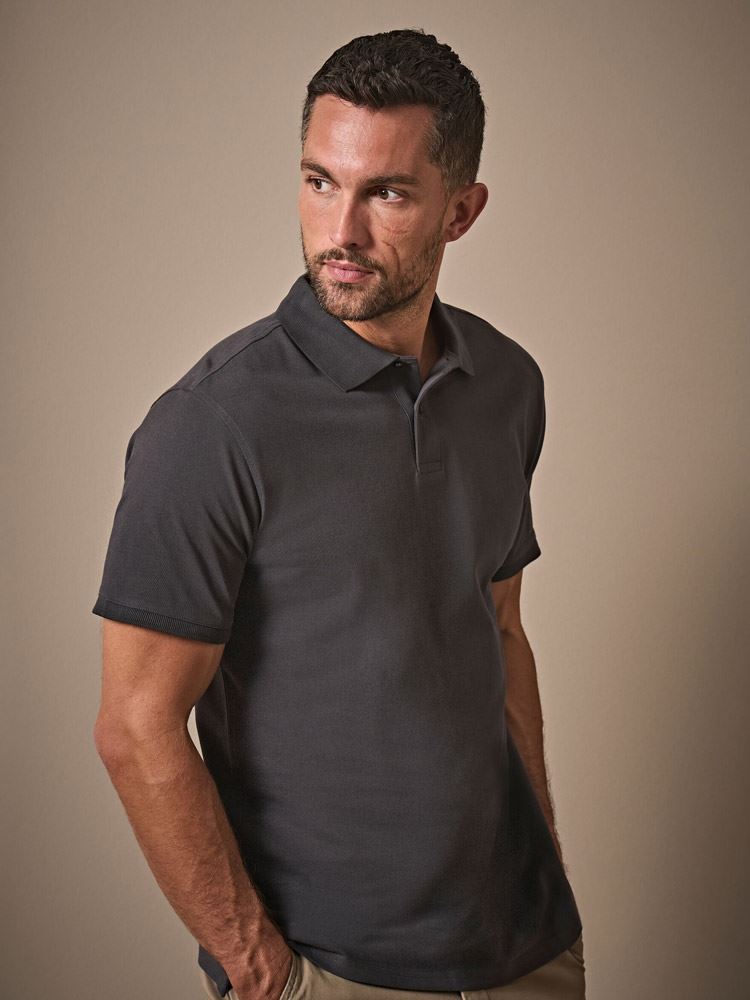 TJ1400 Tee Jays Mens Heavy Polo image 1