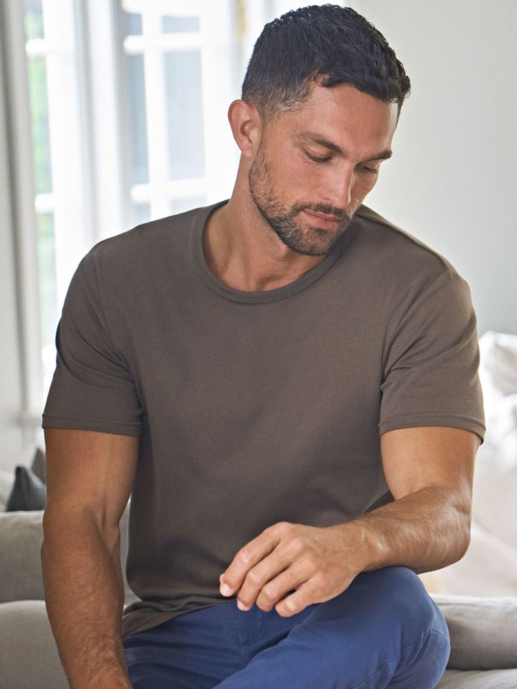 TJ520 Tee Jays Mens Interlock Tee image 1