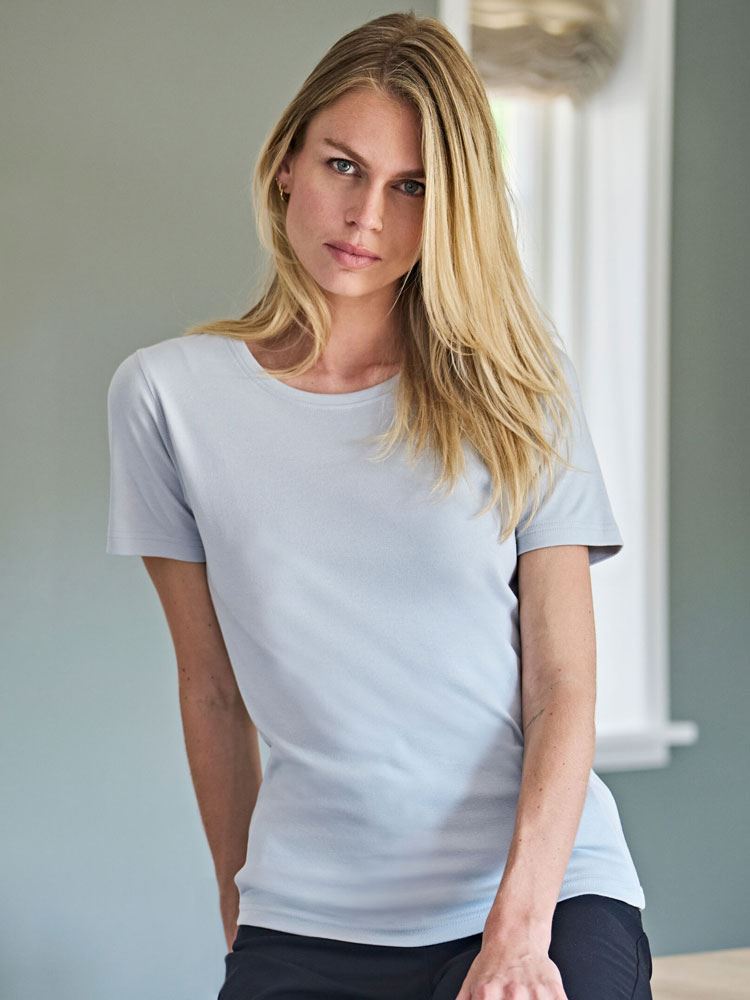 TJ580 Tee Jays Ladies Interlock Tee image 1