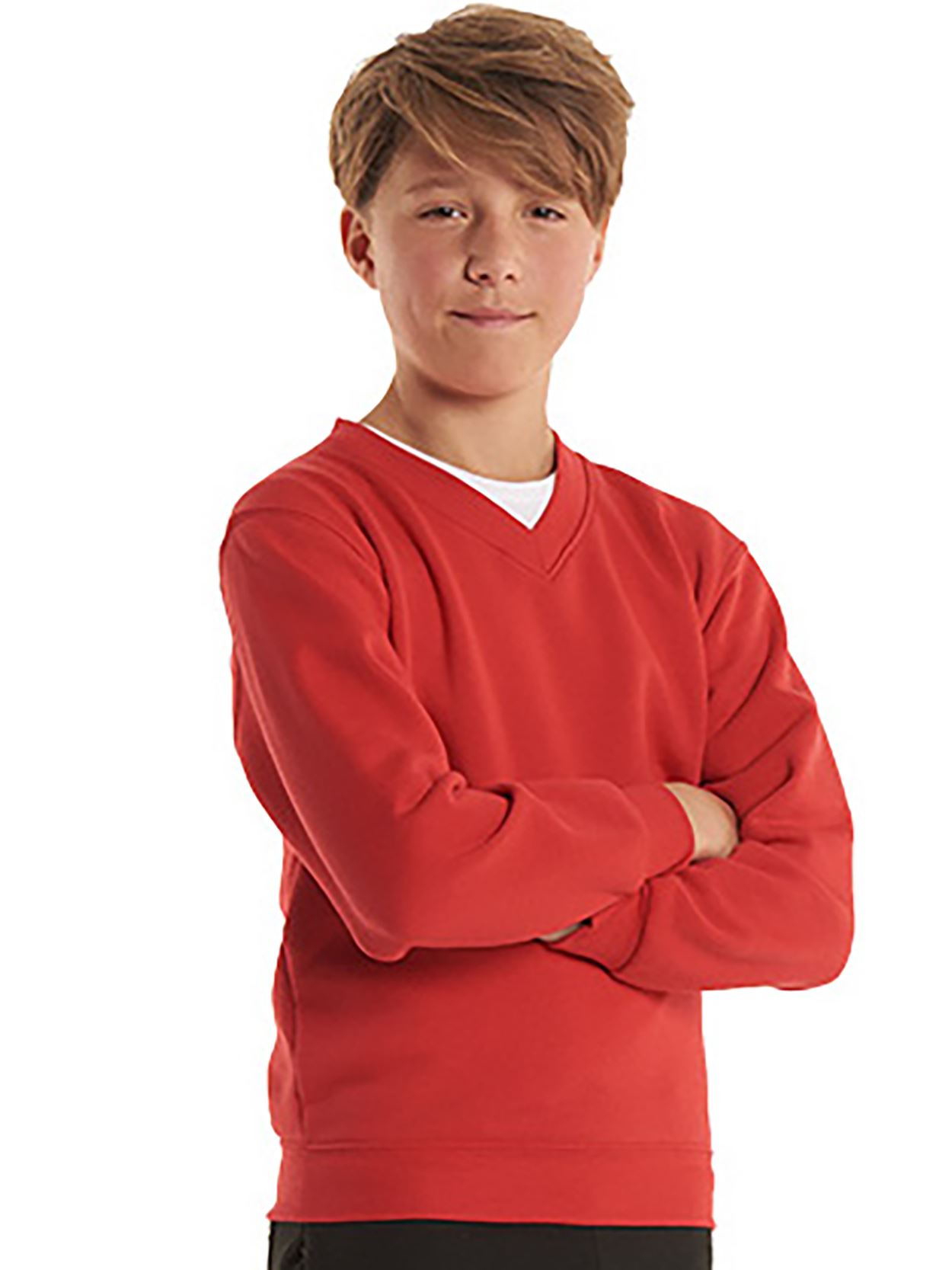 UC206 Children's V Neck Sweatshirt image 3