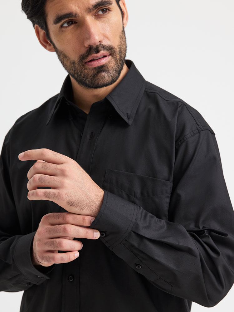 UC701 Mens Pinpoint Oxford Full Sleeve Shirt image 2
