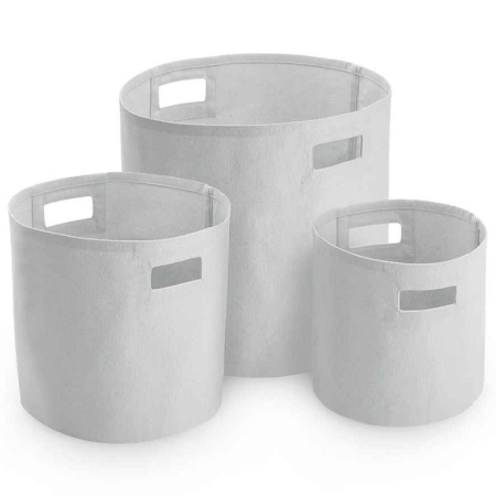 W574 Canvas Storage Tubs image 1