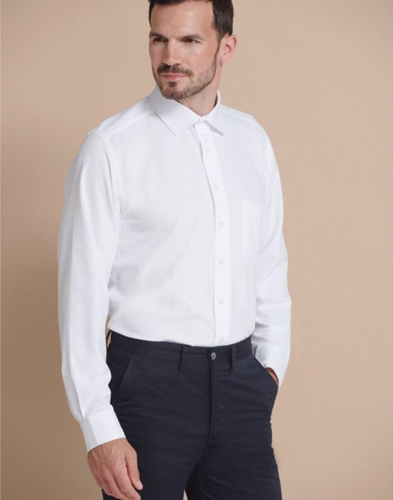 H590 Mens Wicking Anti Bac L/S Shir image 1