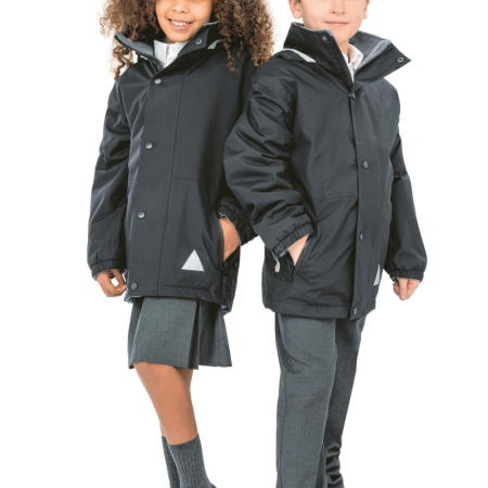 R160B Kids Reversible Fleece Jacket image 1