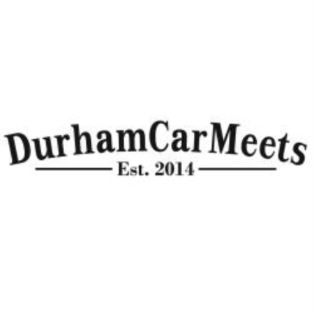 DCM005 DurhamCarMeets 2x Small + 2x Large Stickers image 1