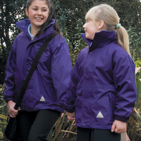 R160JY Result Children's Reversible StormDri 4000 Fleece Jacket image 1