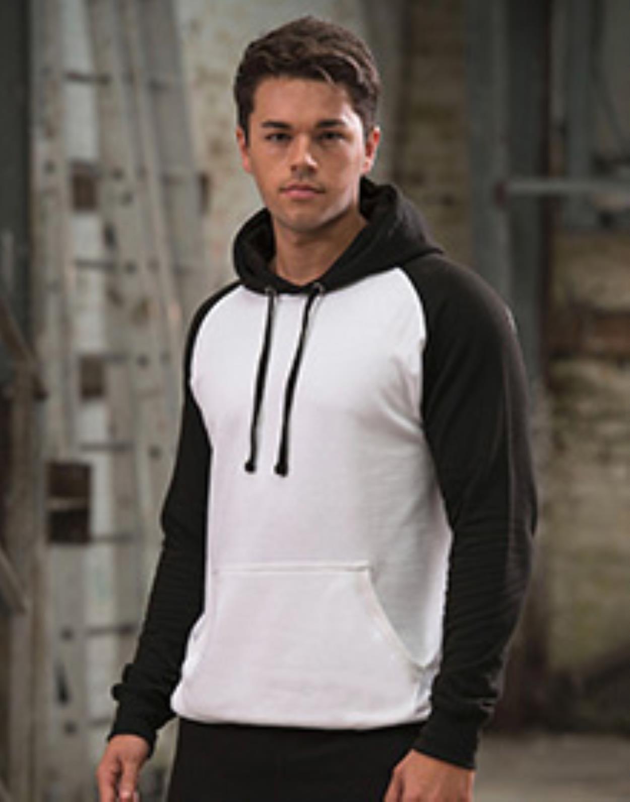 JH009 Just Hoods Baseball Hoodie image 1