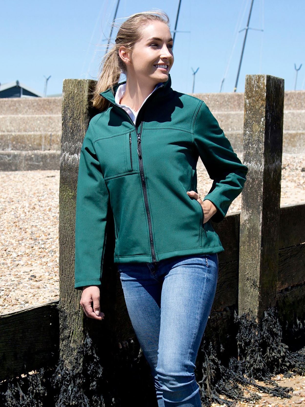 R121F Women's Classic Soft Shell Jacket image 2