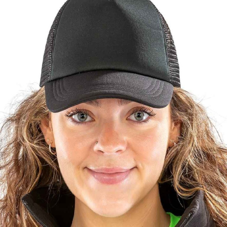 RC089 (RC089X) 1/2 Mesh Truckers Cap image 1