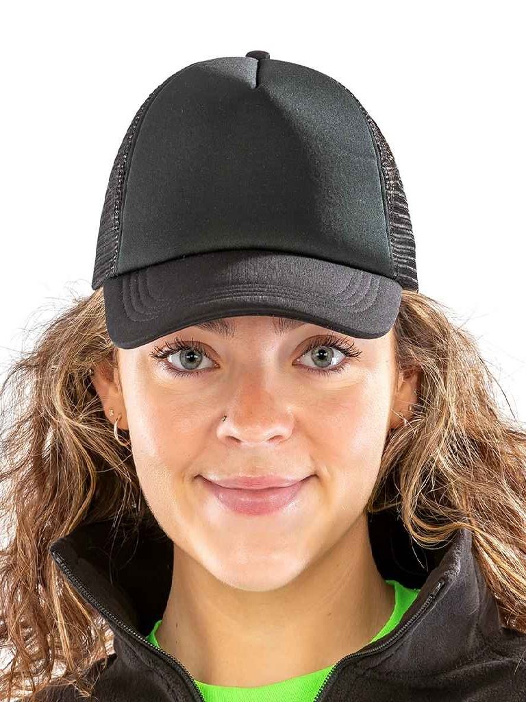 RC089 (RC089X) 1/2 Mesh Truckers Cap image 1