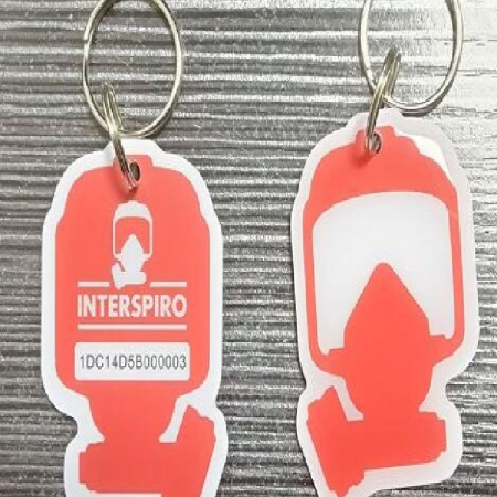 Respirator RFID Tags Respirator shaped RFID Tags image 1
