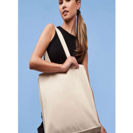 RL670 Recycled premium canvas spacious shopper image 1