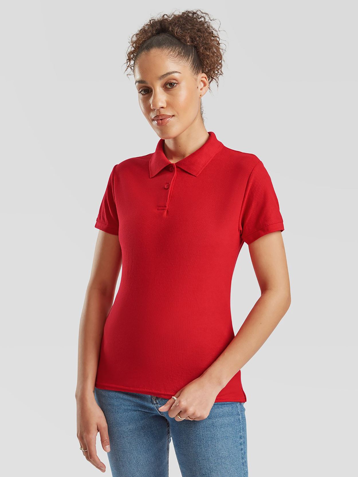 SS92M 63212 Lady Fit 65/35 Polo image 2