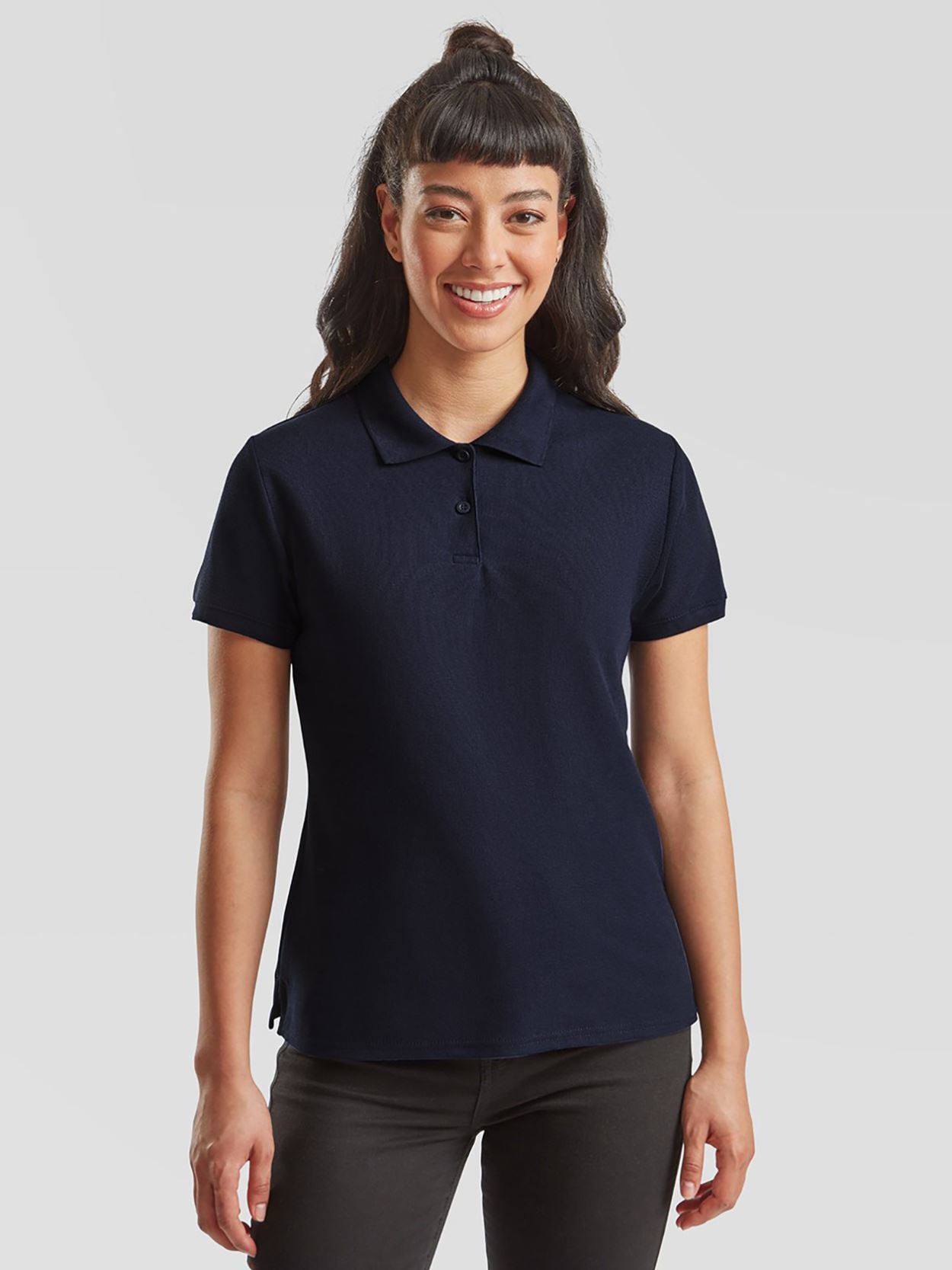 SS92M 63212 Lady Fit 65/35 Polo image 3