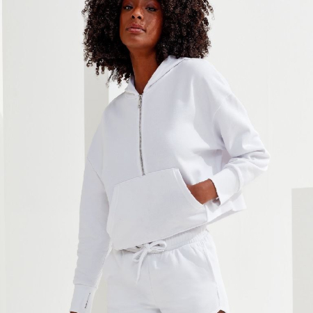 TR077 Women' 1/2 zip hoodie image 1