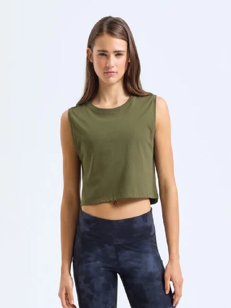 TR119 Organic crop tank image 1