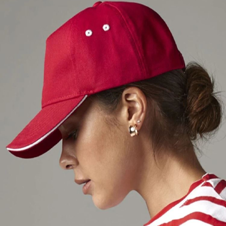 BC15C Ultimate 5-panel cap - sandwich peak image 1