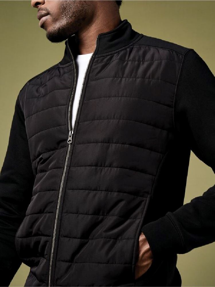 KK331 Quilted Full Zip Sweatshirt image 1