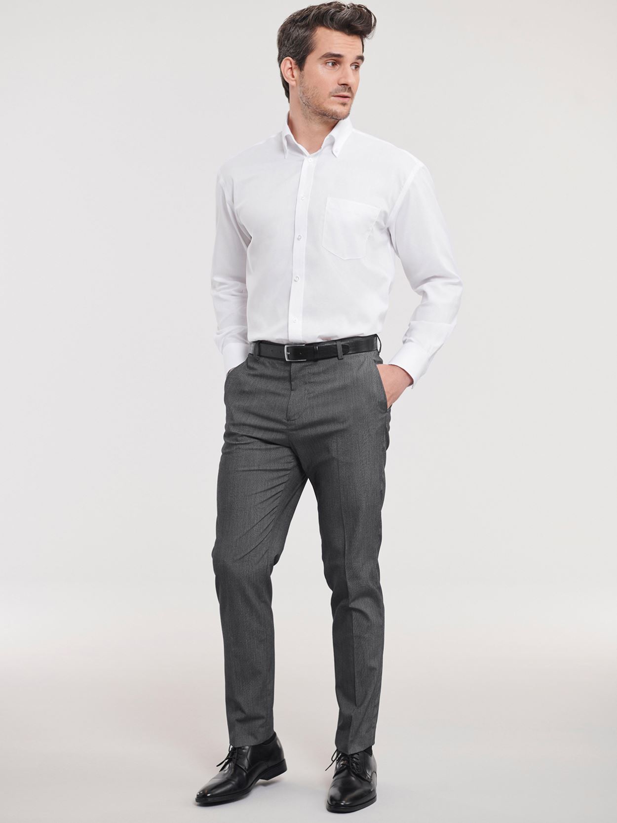 956M Men's Long Sleeve Ultimate Non Iron Luxury Shirt image 1