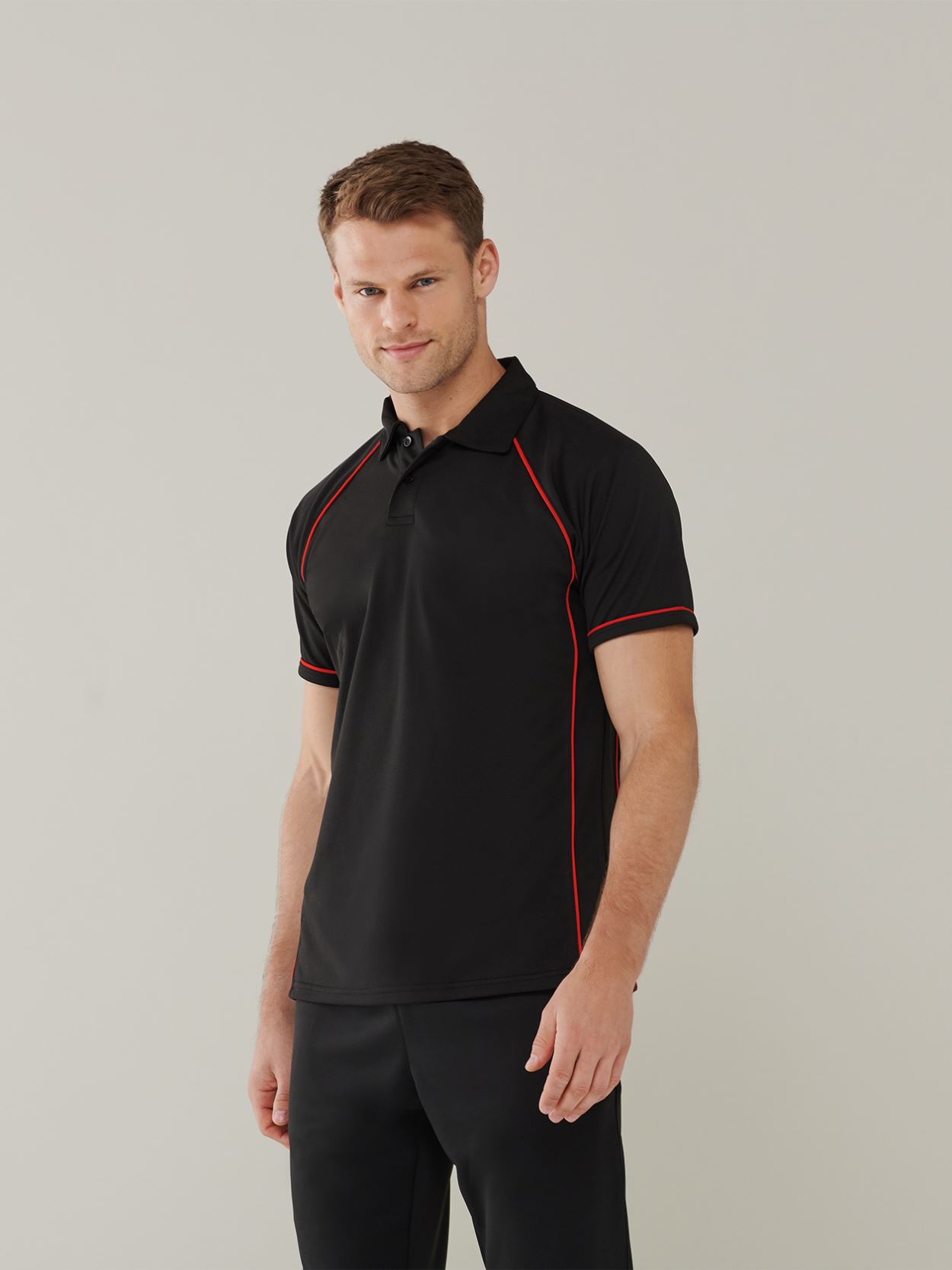 LV370 Piped Performance Polo image 2