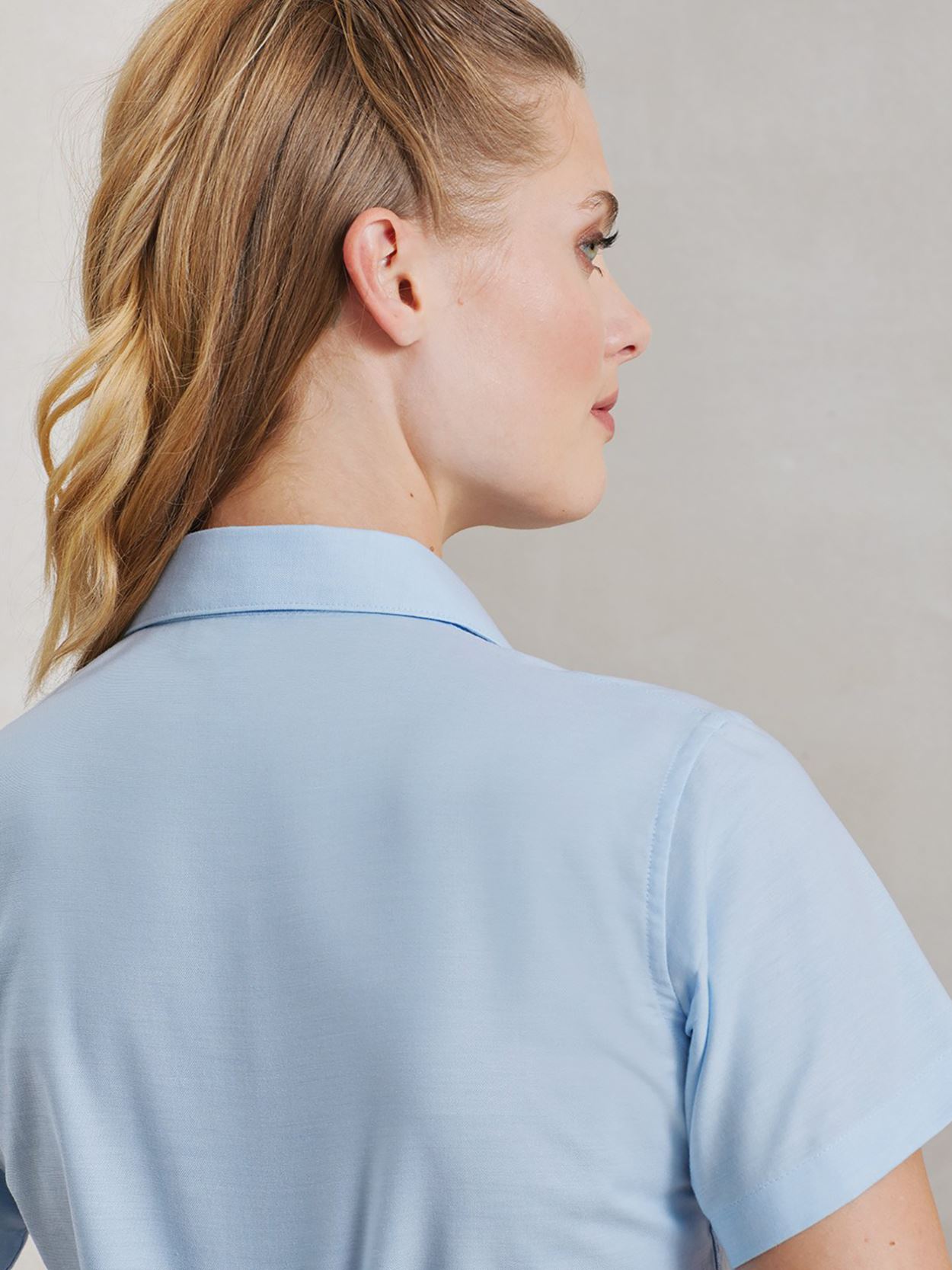 PR336 Women's Signature Oxford Short Sleeve Shirt image 4