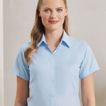 PR336 Women's Signature Oxford Short Sleeve Shirt image 1