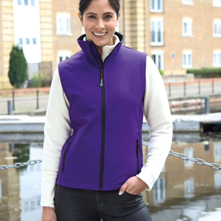 R232F Ladies Printable Softshell Bodywarmer image 1