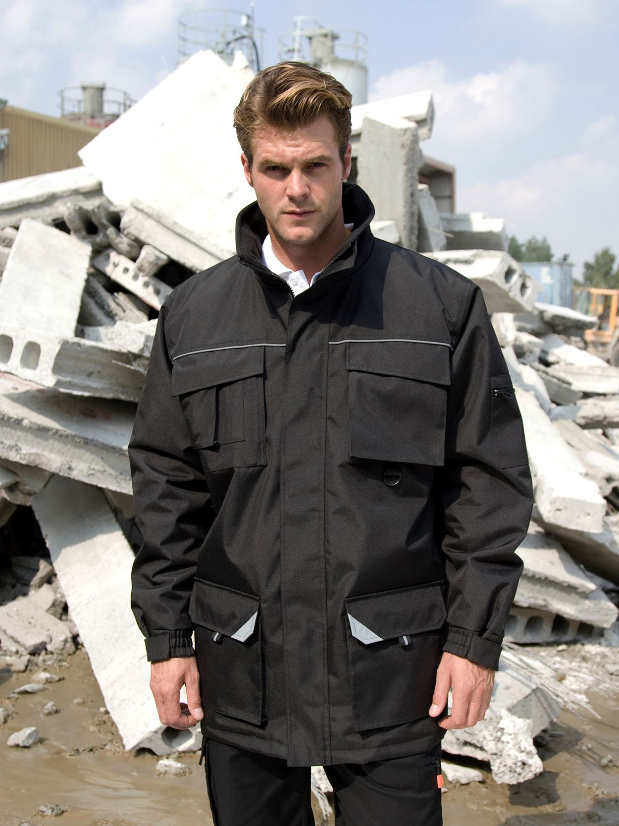 R301X Work Guard Sabre Long Coat image 2