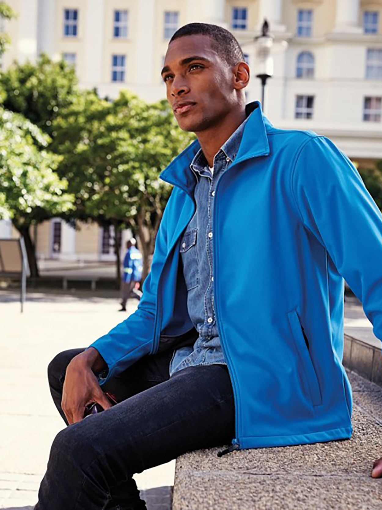 RG165 TRA680 Classic Softshell Jacket image 3