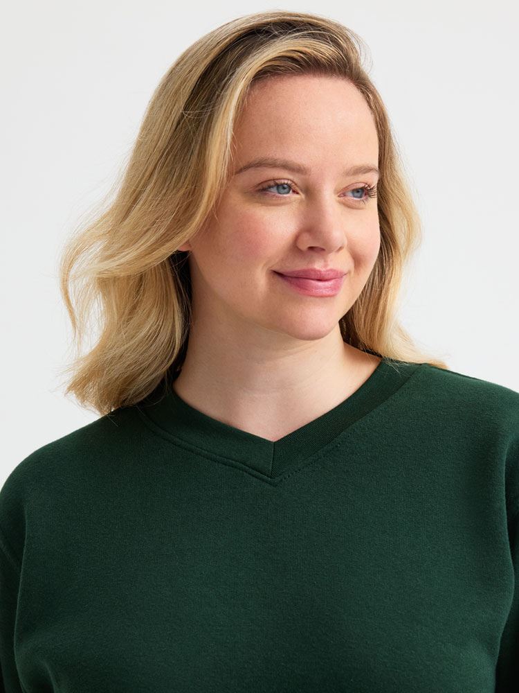 UC204 Premium V Neck Sweatshirt image 3