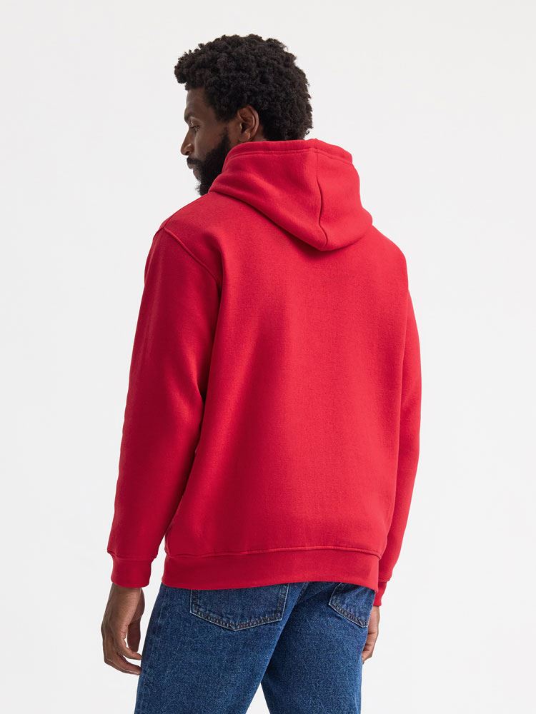 UC504 Adults Classic Fill Zip Hooded Sweatshirt image 3